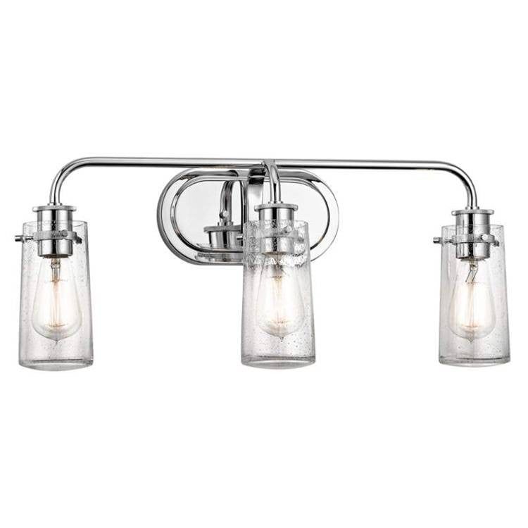 3 Light Braelyn Vanity in Chrome by Kichler Lighting 45459CH