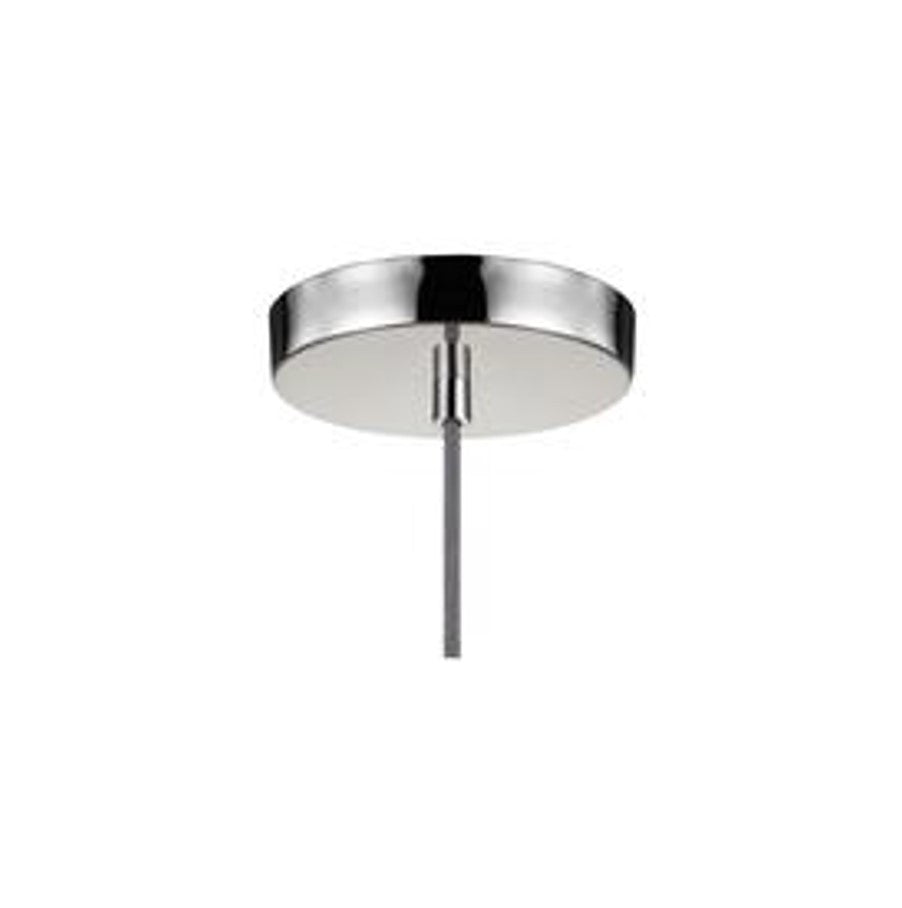 Baskin Pendant in Polished Nickel by Murray Feiss, P1347PN