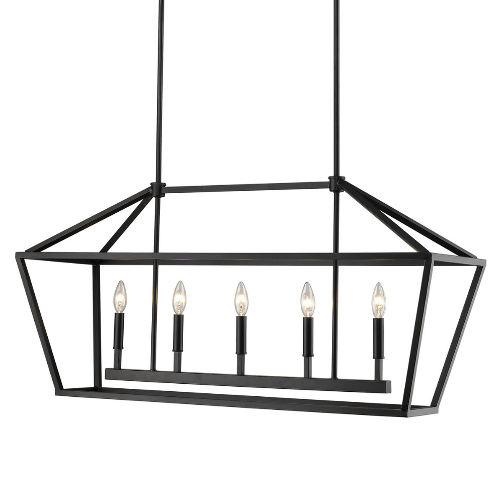 Poppy Cage Linear Pendant