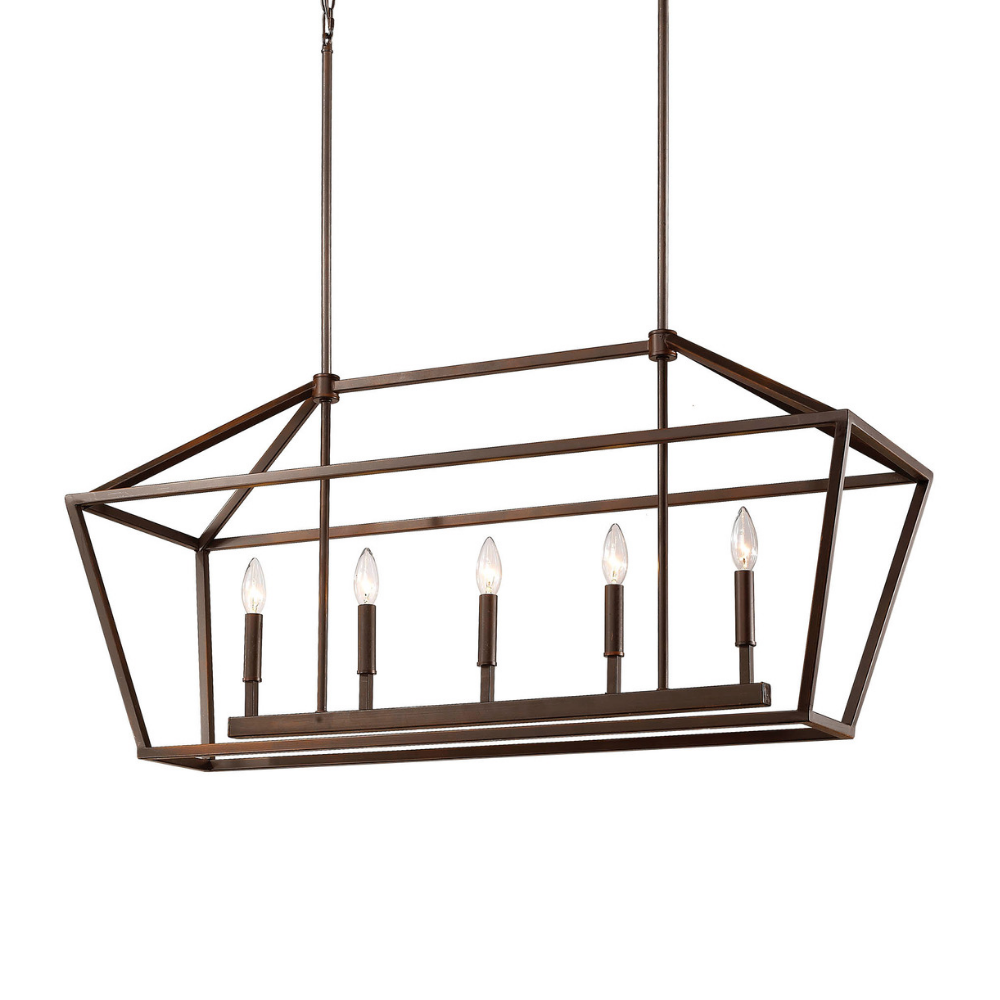 Poppy Cage Linear Pendant