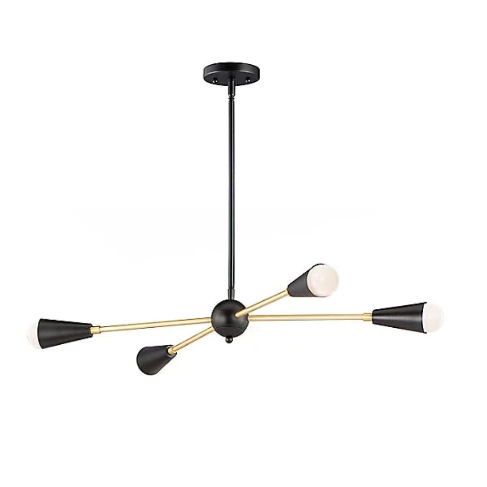 Blair Sputnik Chandelier, Chandelier, Black