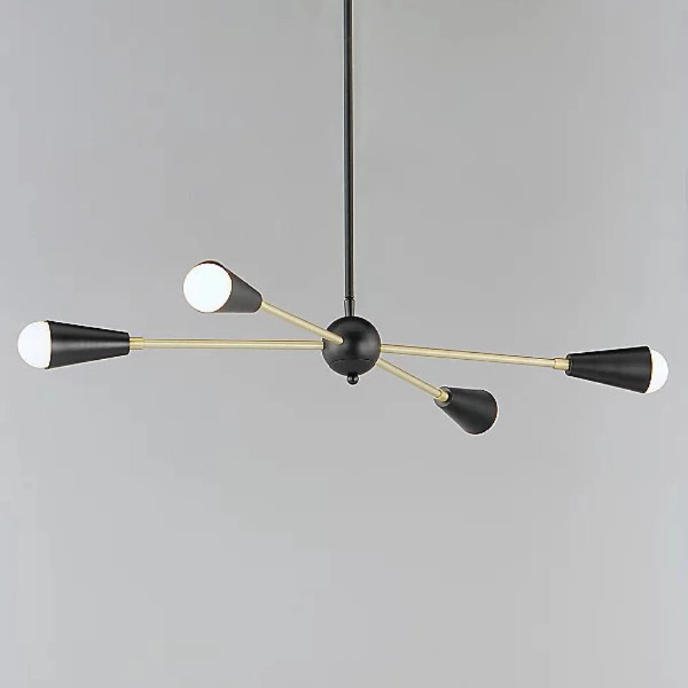 Blair Sputnik Chandelier, Chandelier, Black