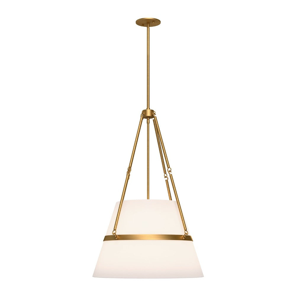 Soyer Pendant, Pendant, Aged Brass