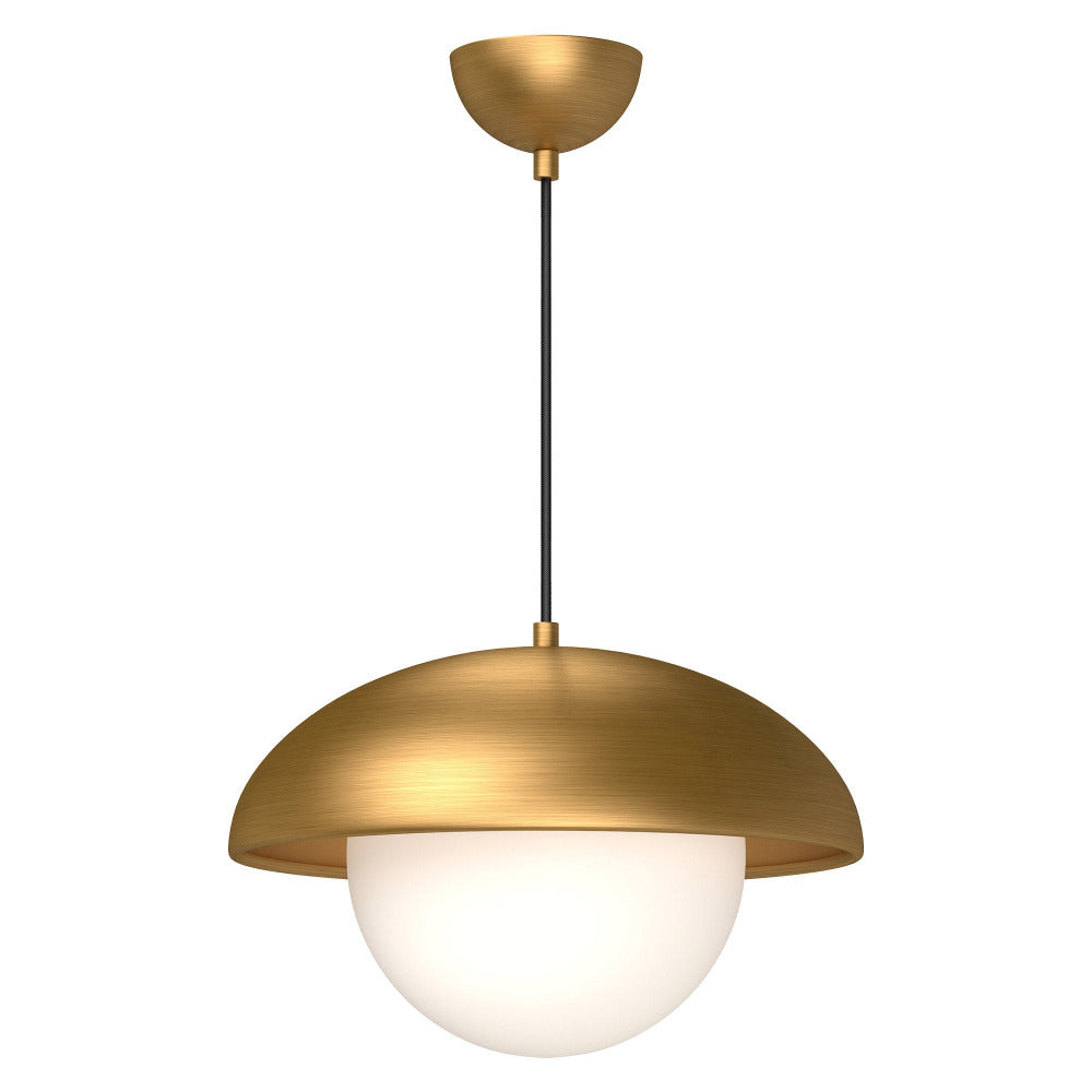 Kami Pendant, Pendant, Brass