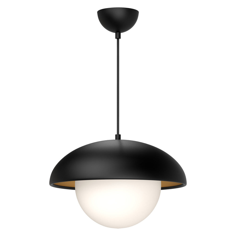 Kami Pendant, Pendant, Matte Black