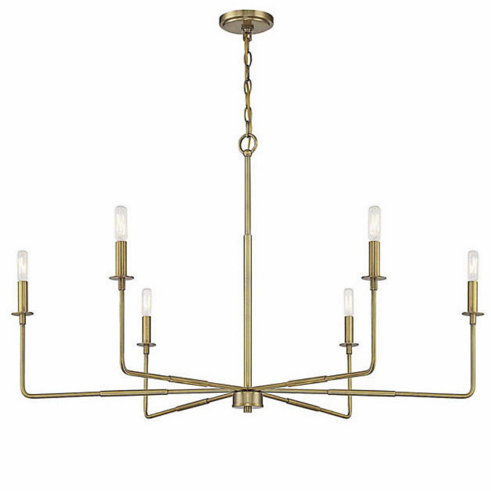 Harrison Chandelier, Chandelier, Warm Brass