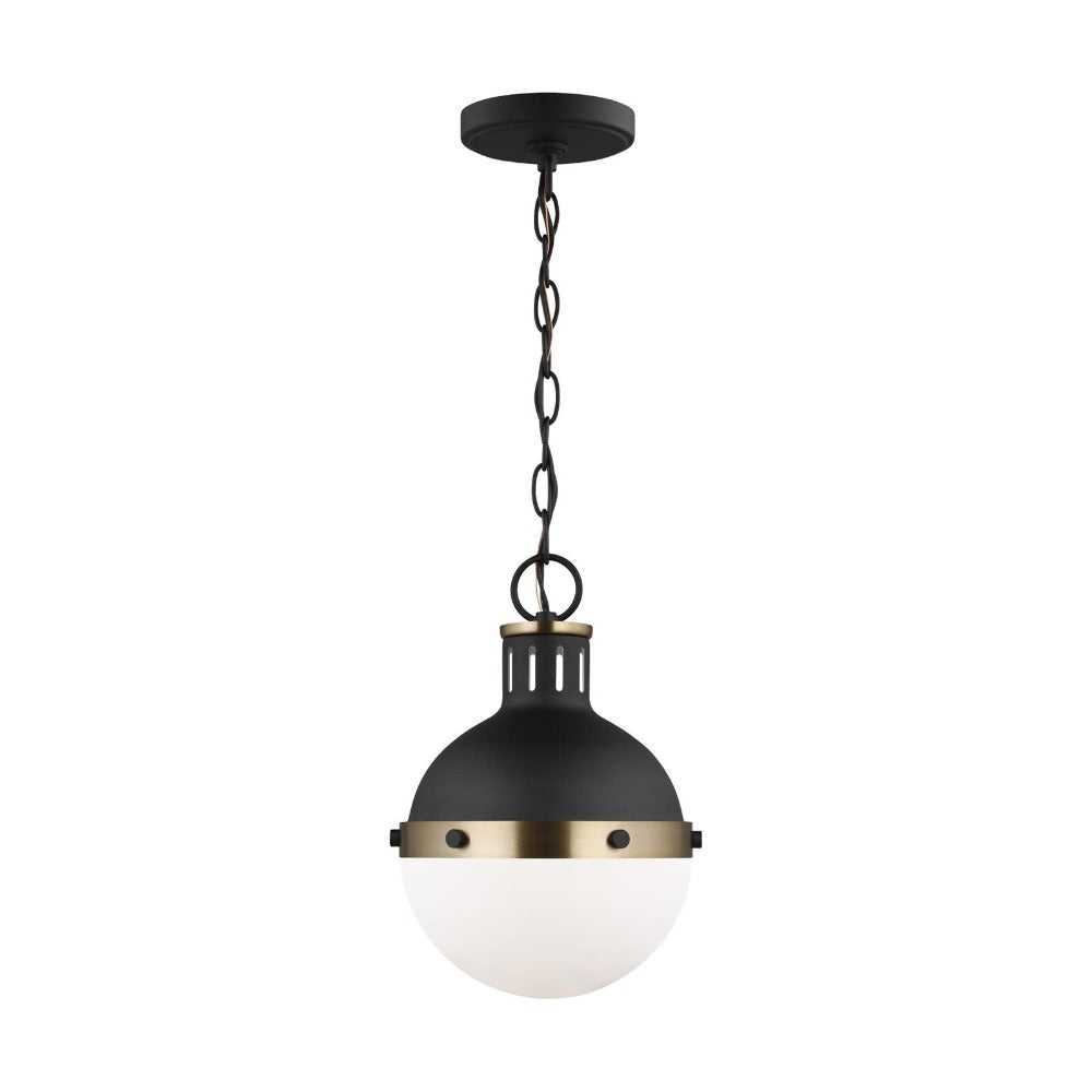 Soren 1-Light Pendant, Pendant, Midnight Black l