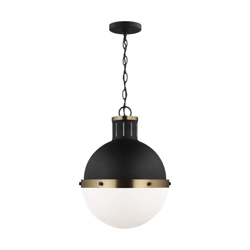 Soren 1-Light Pendant, Pendant, Midnight Black