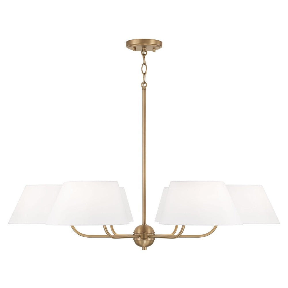 Weasley Chandelier, Chandelier, Aged Brass