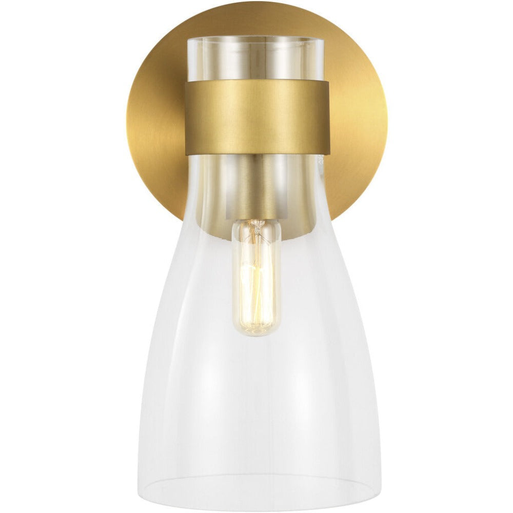 Shea Sconce, Sconce, Burnished Brass