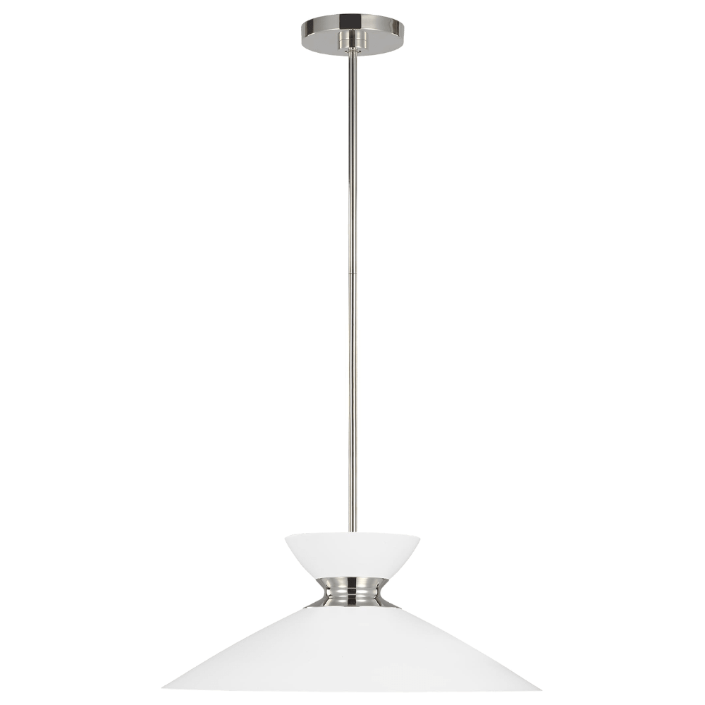 Mable Nickel Pendant, Pendant, Polished Nickel