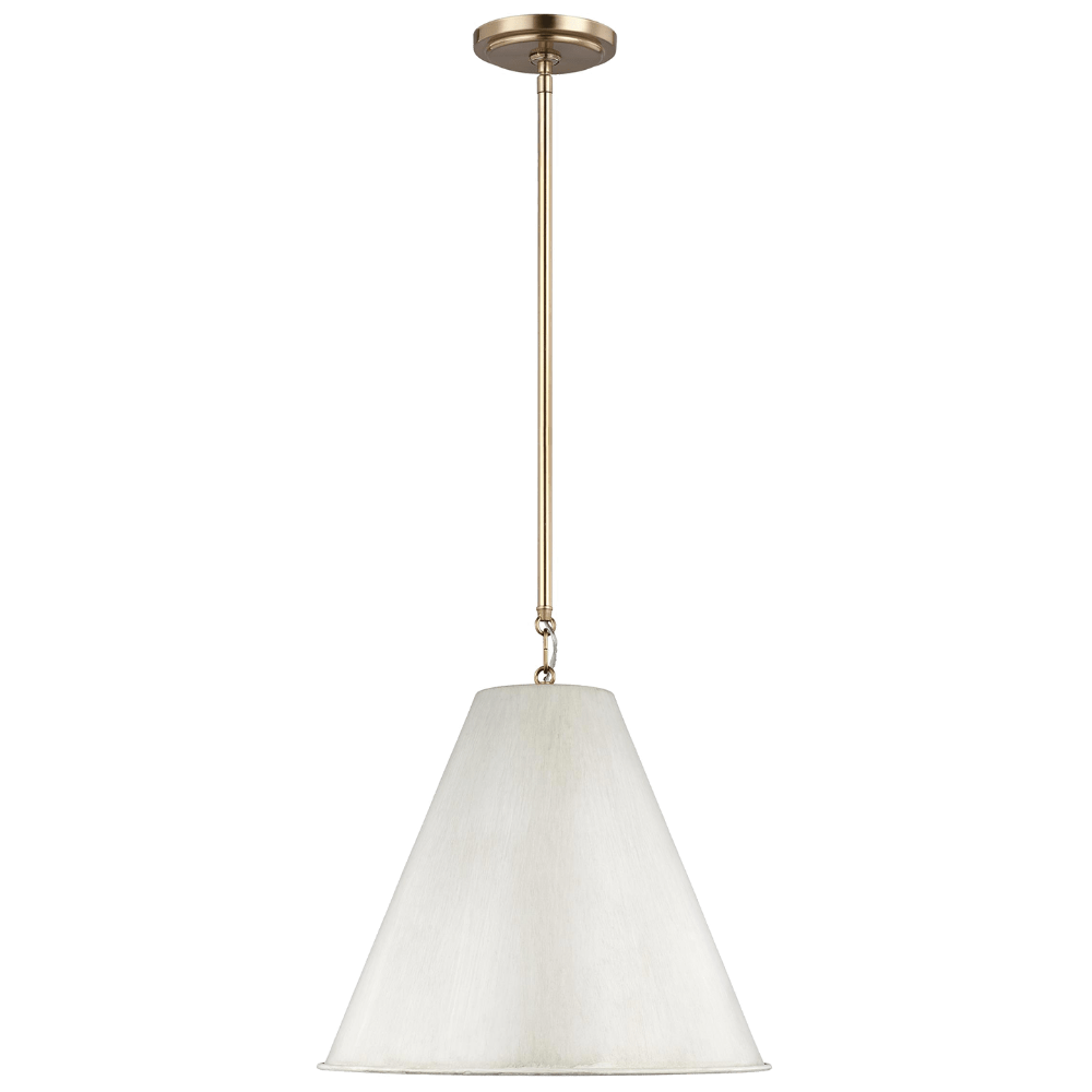 Ezra Antique White, Pendant, Antique White