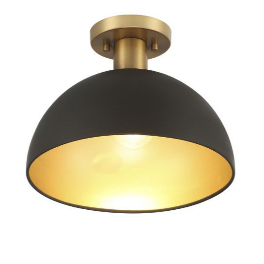 Tylyn Flush Mount, Flush Mount, Matte Black