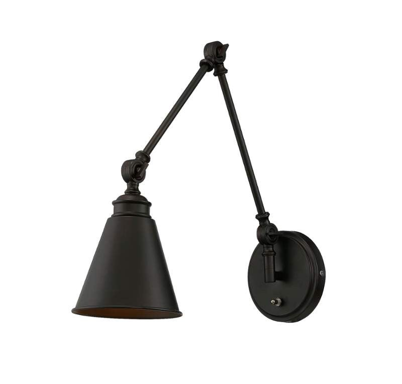 Reed Swing Arm Sconce