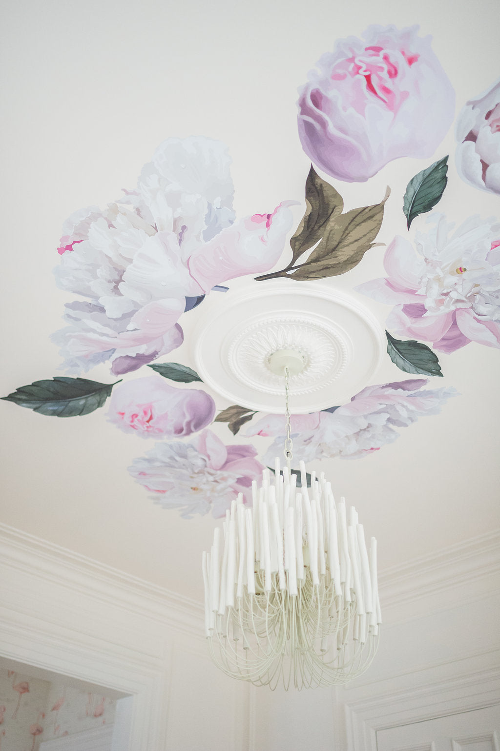 Idalia Chandelier, Chandelier, Whitewash