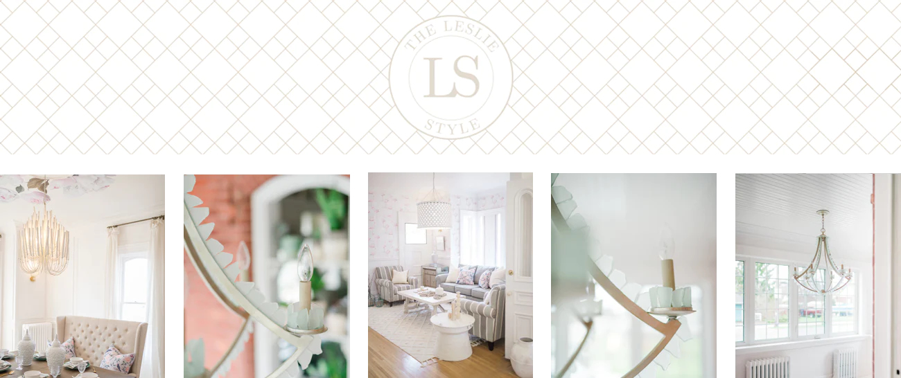 Guest Blog from The Leslie Style: White Hot Lighting