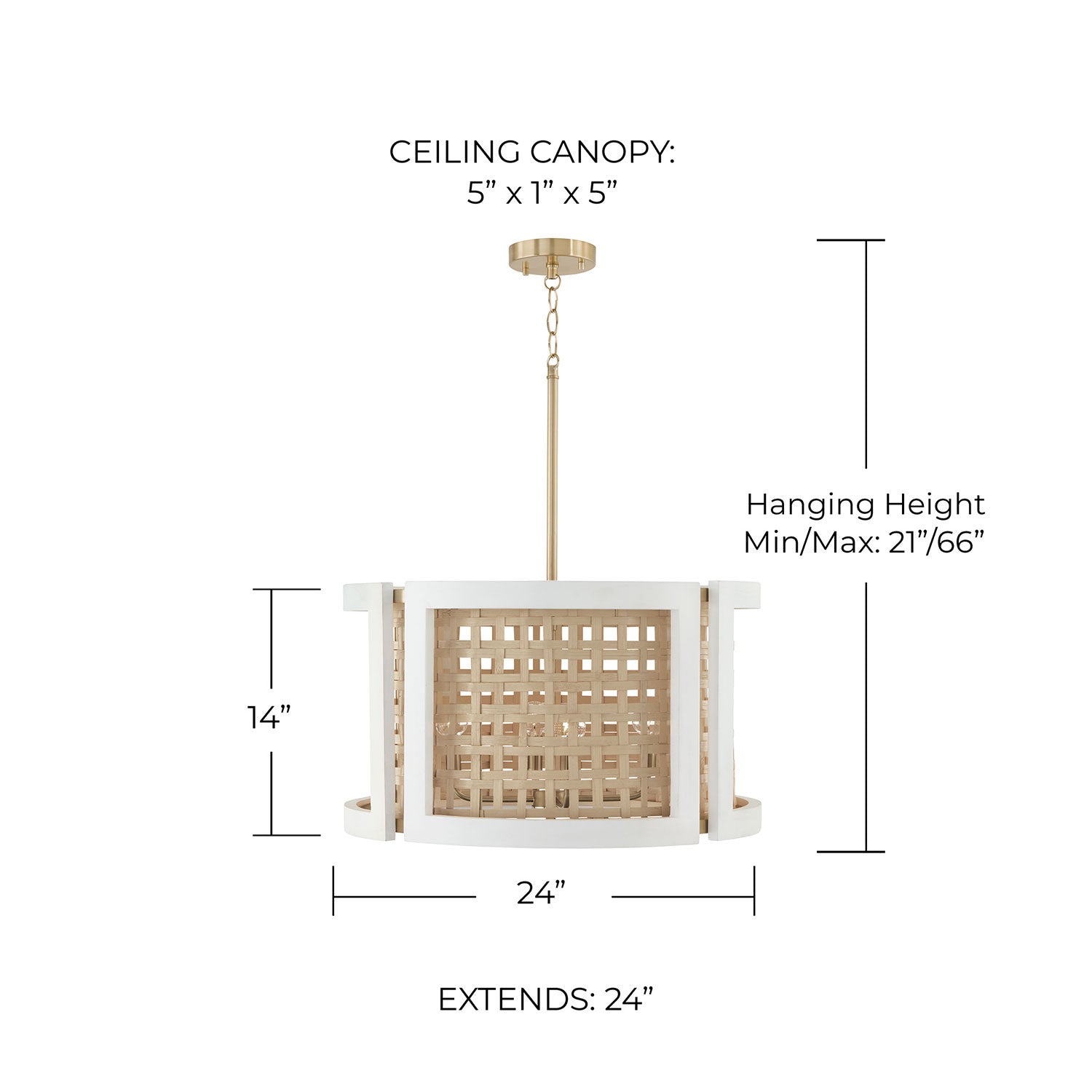 Zang 4-Light Pendant