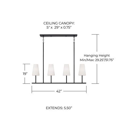 Isabella Linear Chandelier