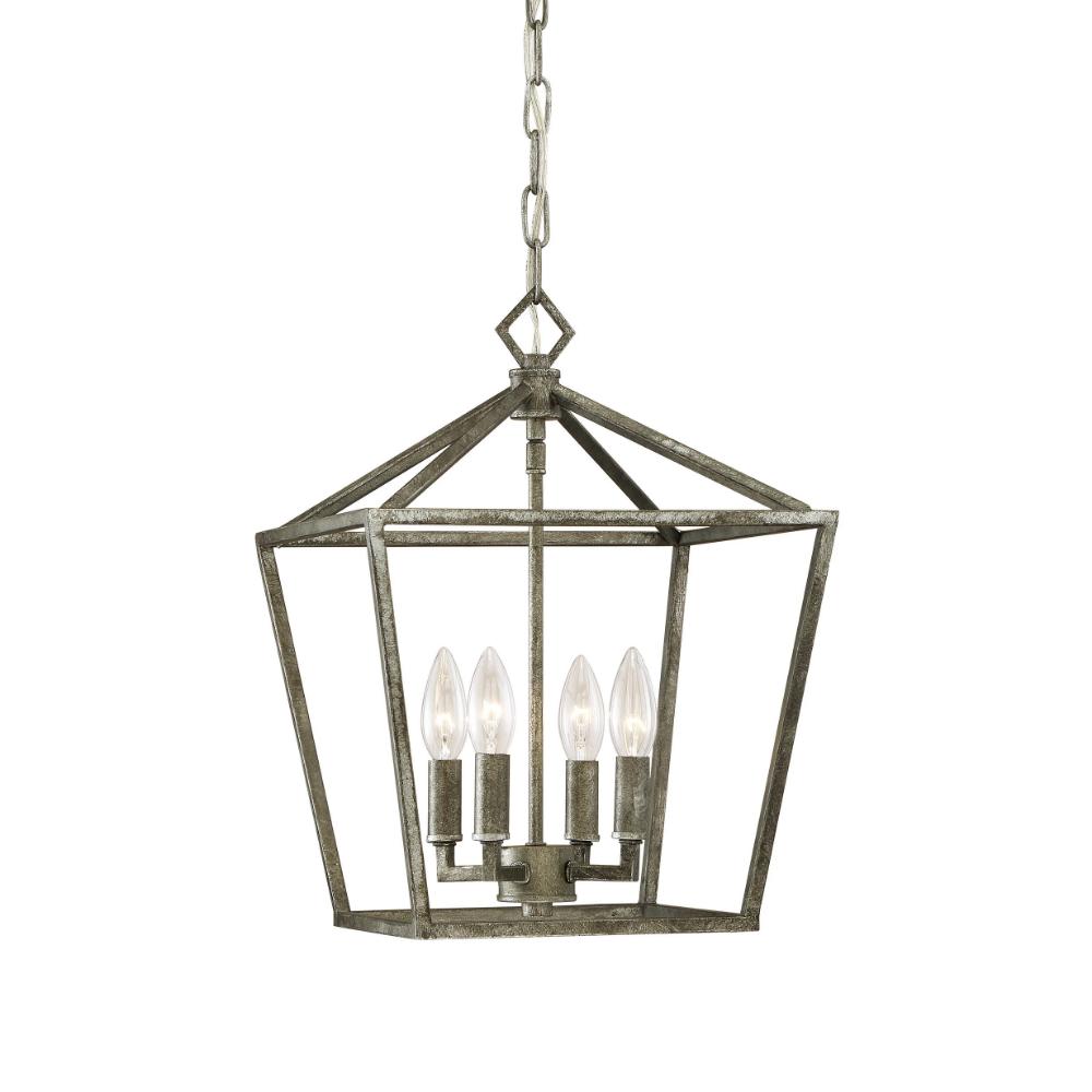 Geometric Cage Lantern OPEN BOX