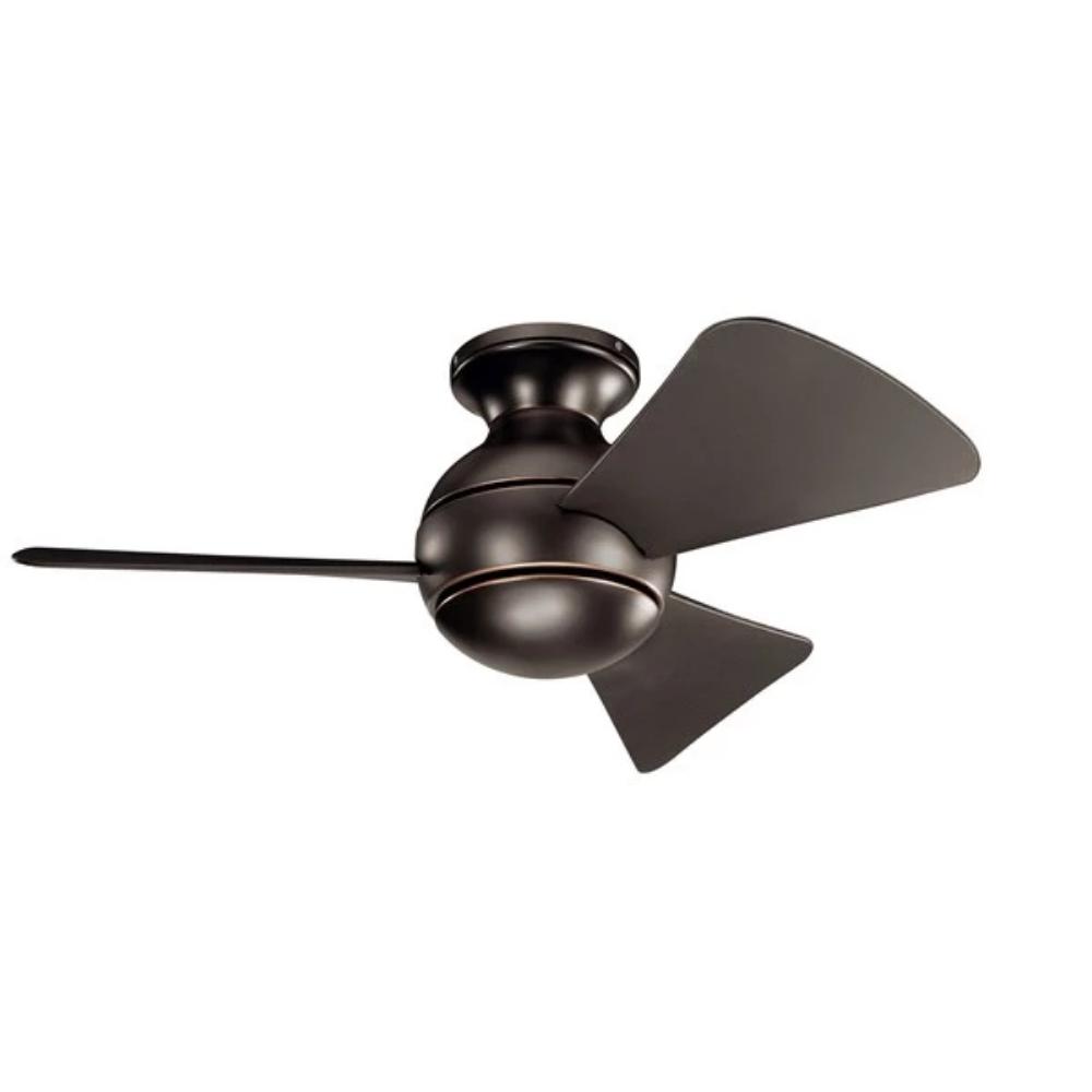 Kael Fan, 34&quot; LED Ceiling Fan, Olde Bronze, Cap