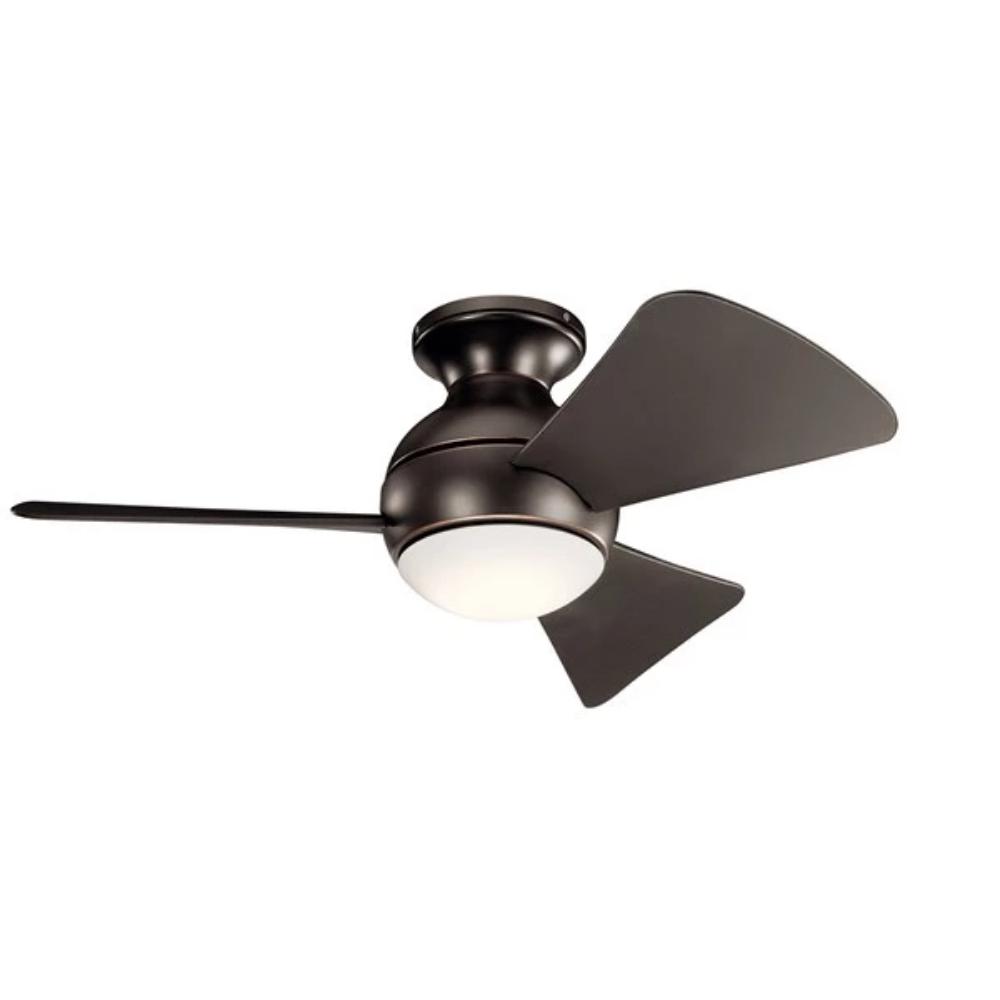 Kael Fan, 34&quot; LED Ceiling Fan, Olde Bronze