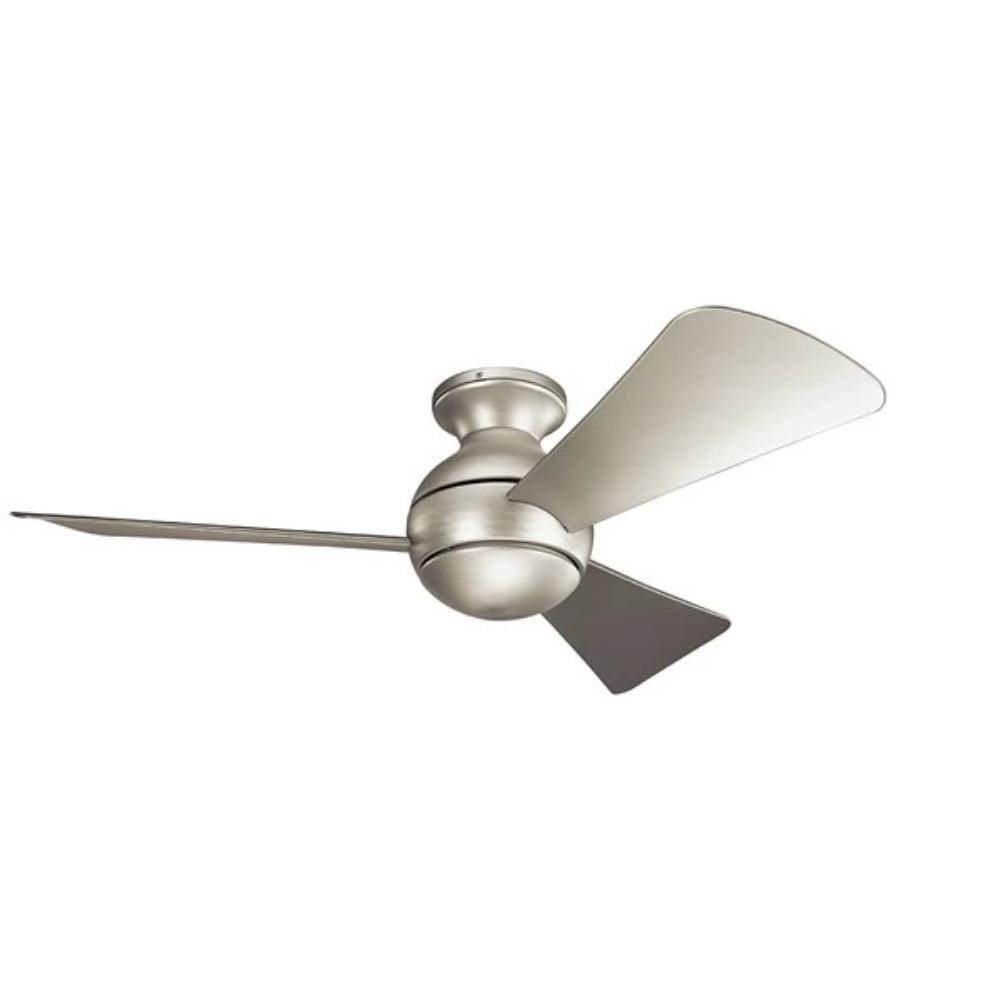 Kael Fan, 44&quot; LED Ceiling Fan, Brushed Nickel, Cap