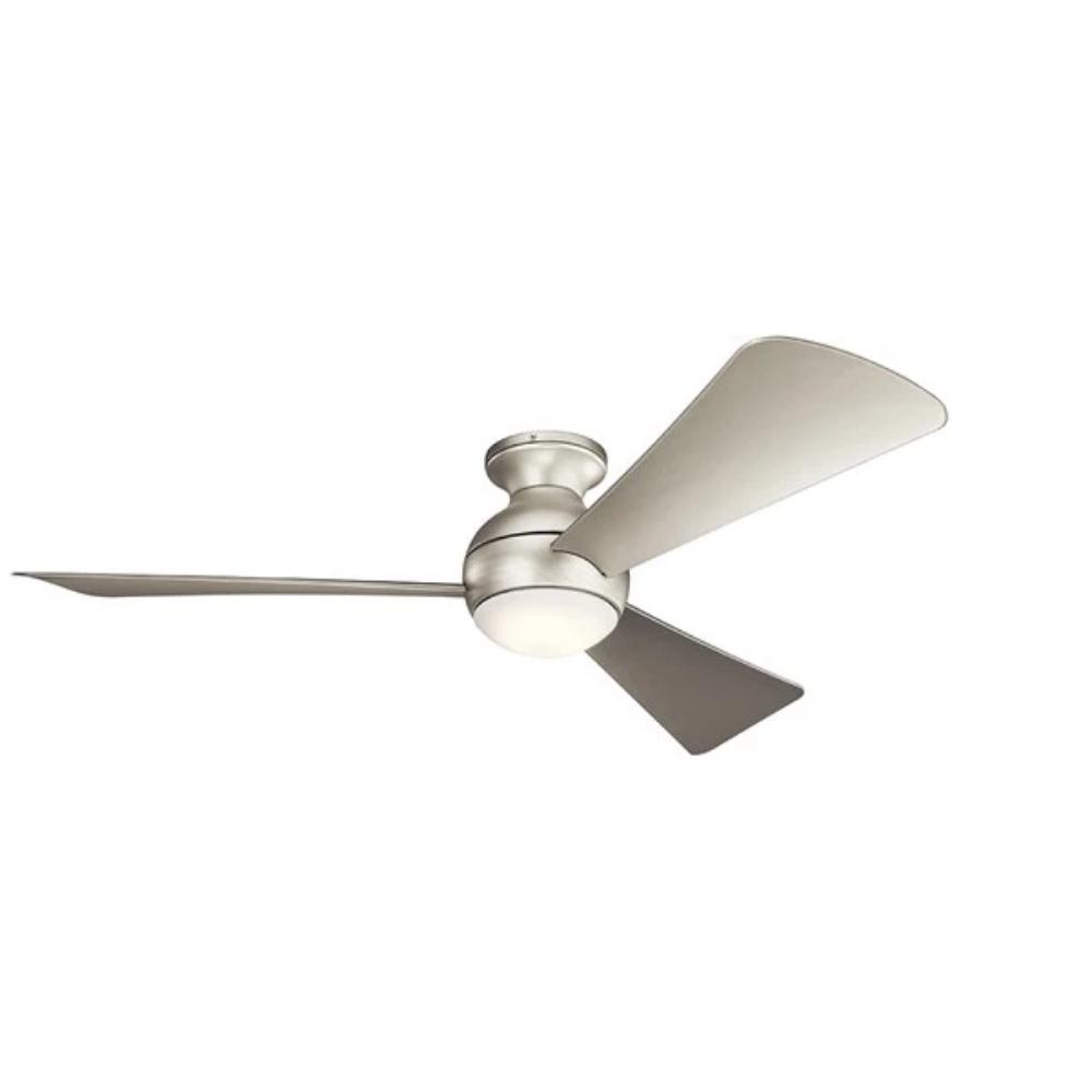 Sola Fan, 54&quot; LED Ceiling Fan, Brushed Nickel