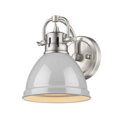 Elm 1-Light Bath Vanity in Pewter