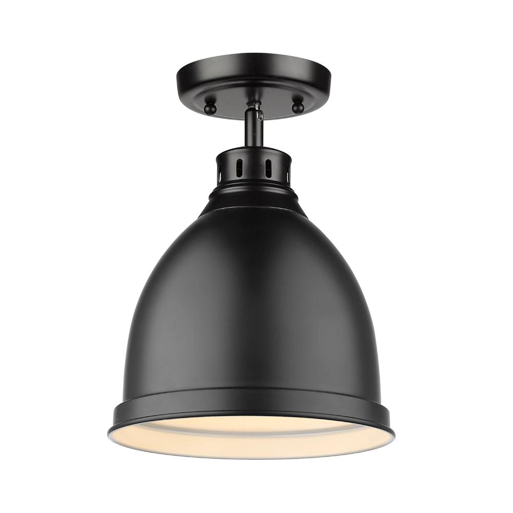 Elm Flush Mount in Black