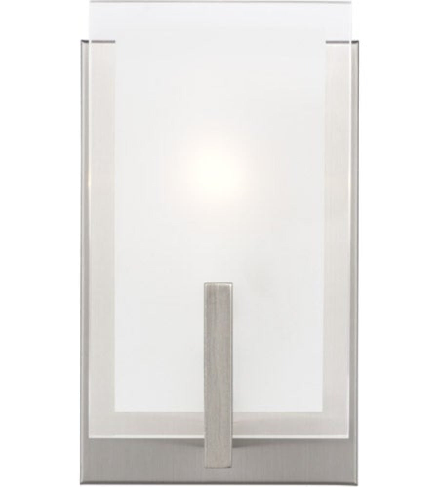 Sienna 1-light Wall Sconce,  Sconce, Brushed Nickel