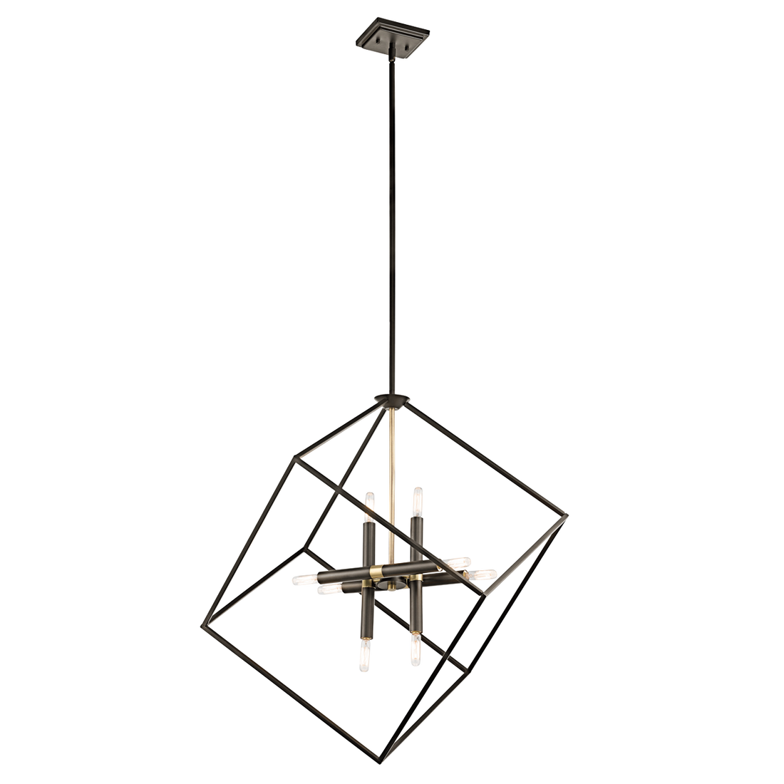 8-Light Cartone Pendant in Olde Bronze by Kichler Lighting 42526OZ