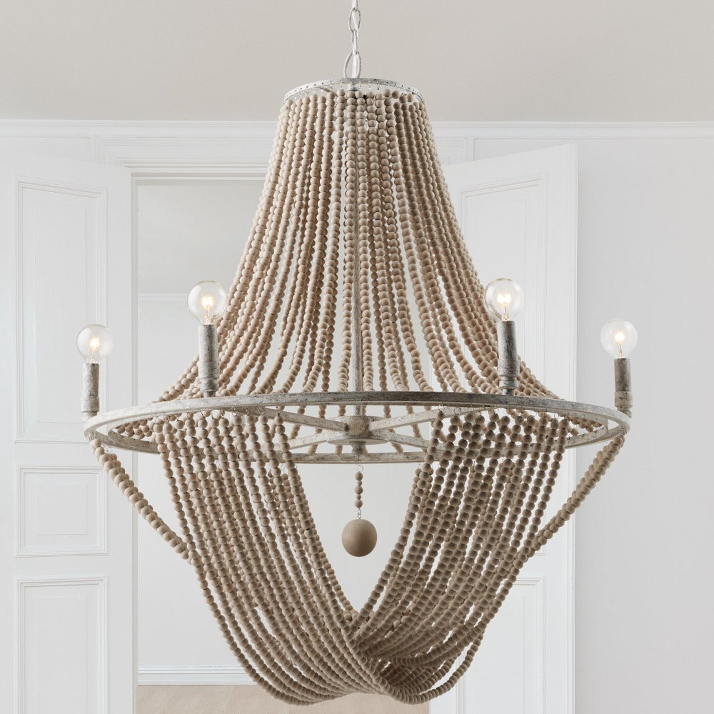 Carver Chandelier, Chandelier, Mystic Sand