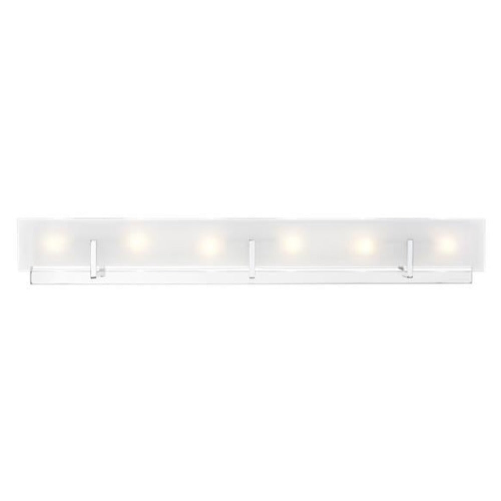 Sienna 6-light Vanity, Sconce, Chrome