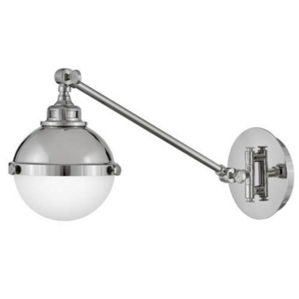 Drew Wall Sconce, Sconce, Nickel