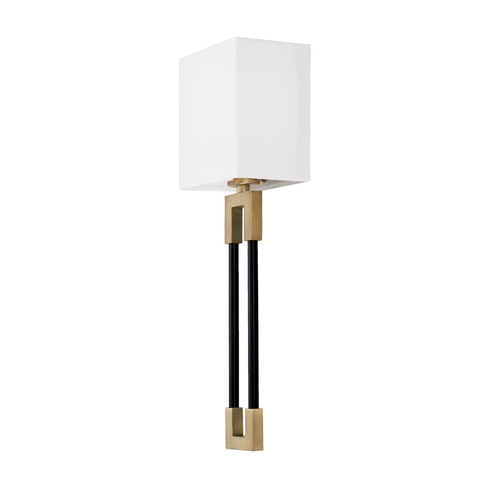 Abbie 1-Light Sconce, Wall Sconce, Aged Brass