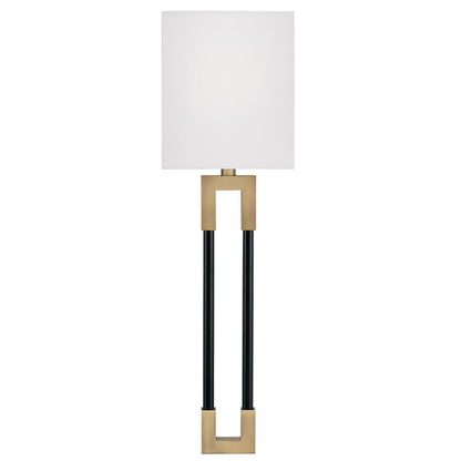 Abbie 1-Light Sconce, Wall Sconce, Aged Brass