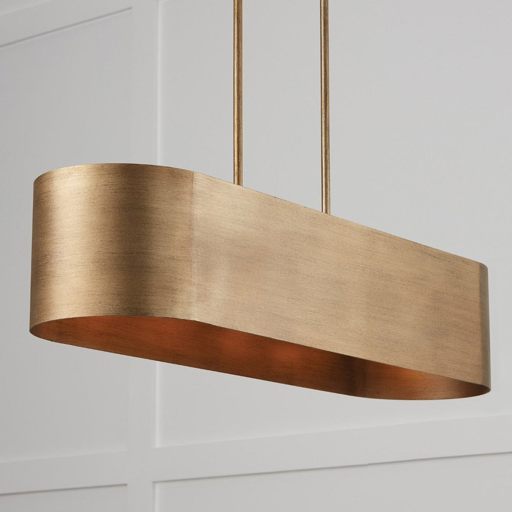 Chapelle Chandelier, Linear Chandelier, Mystic Luster