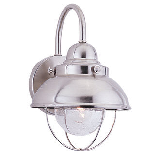 Sebring Nautical Outdoor Ceiling Mount by Sea Gull Lighting in Brushed Stainless 8870-98