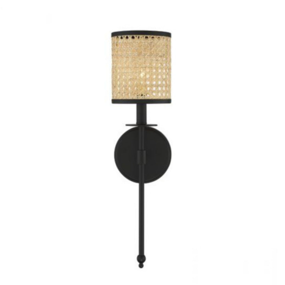 Heather Sconce, Wall Sconce, Matte Black