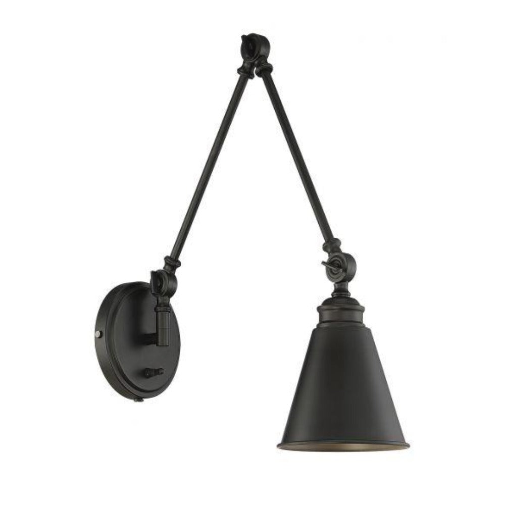 Reed Swing Arm Sconce
