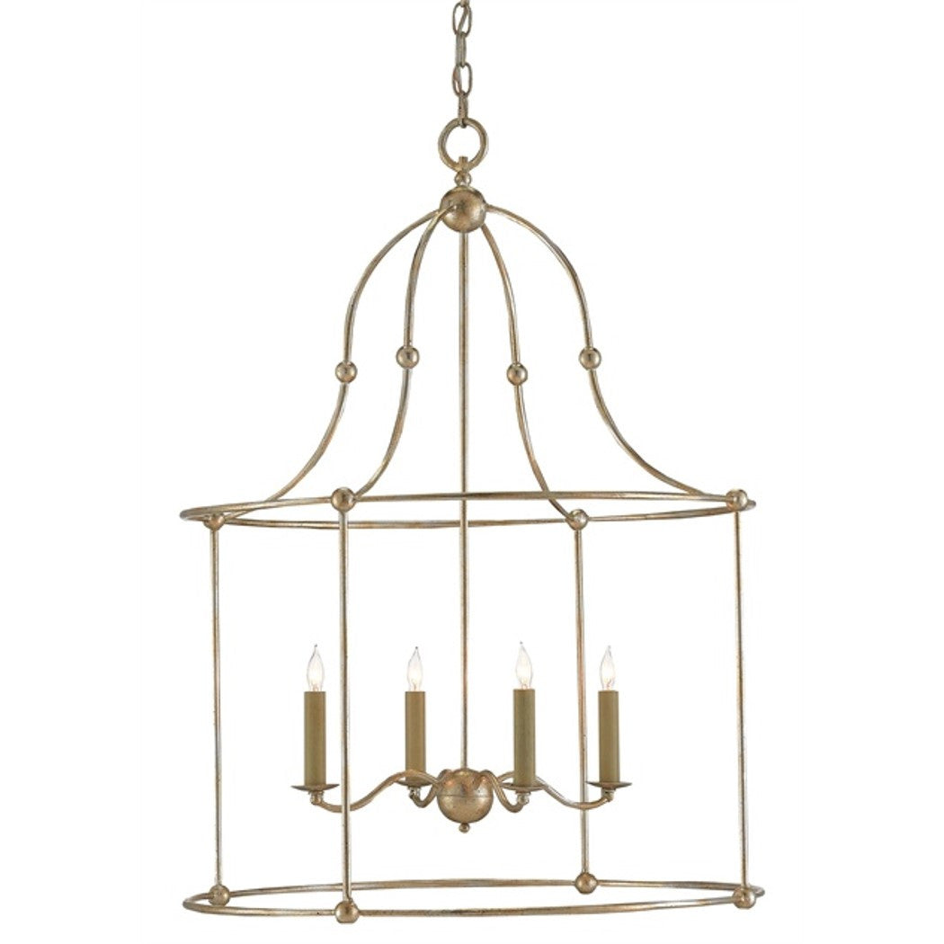 Fitzjames Lantern in Silver Granello