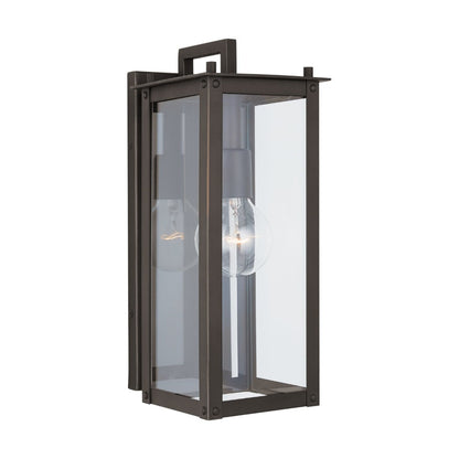 Maci 6&quot; 1-light Outdoor Wall Lantern, Sconce, Oiled Bronze