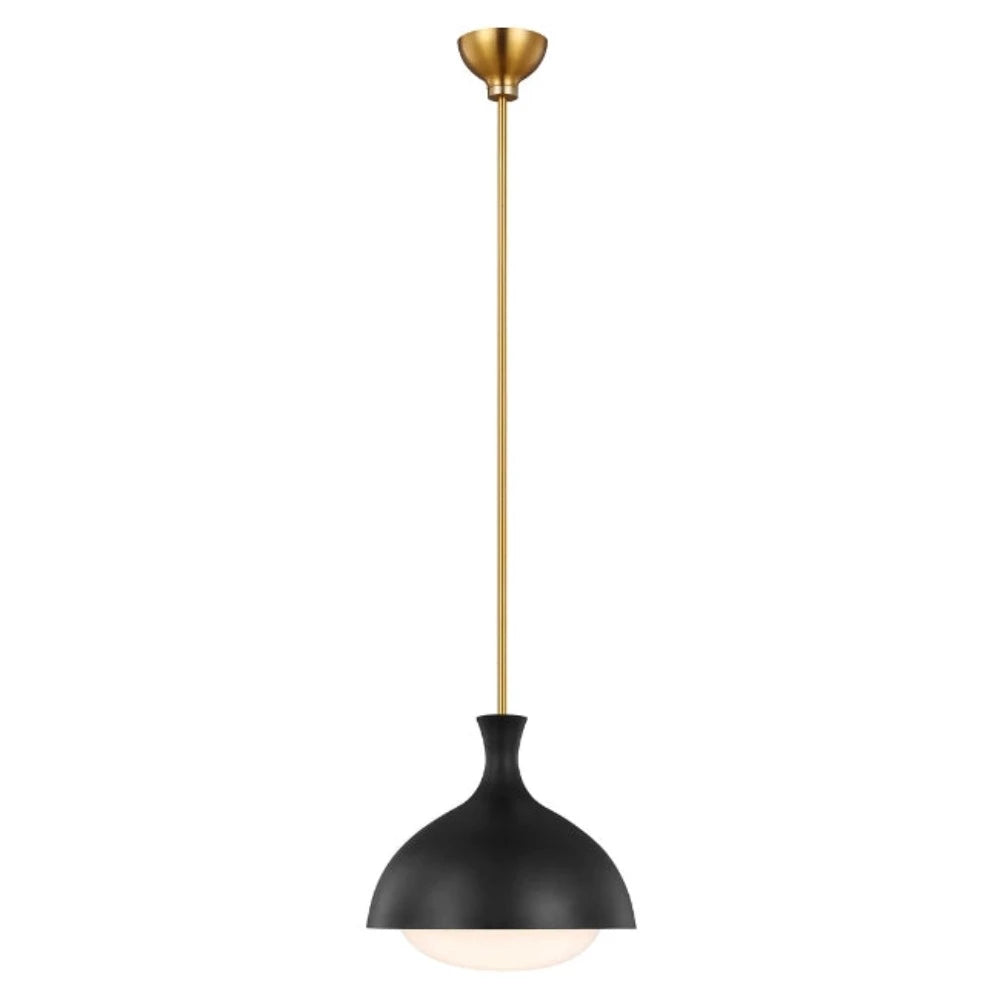 Millie 1-Light Pendant, Pedant, Midnight Black