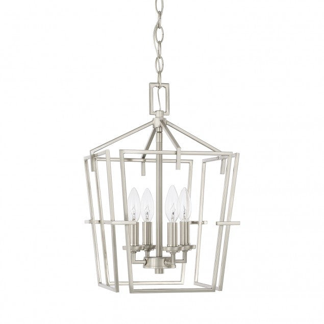 Small Modern Cage Lantern by Capital Lighting 522142BN