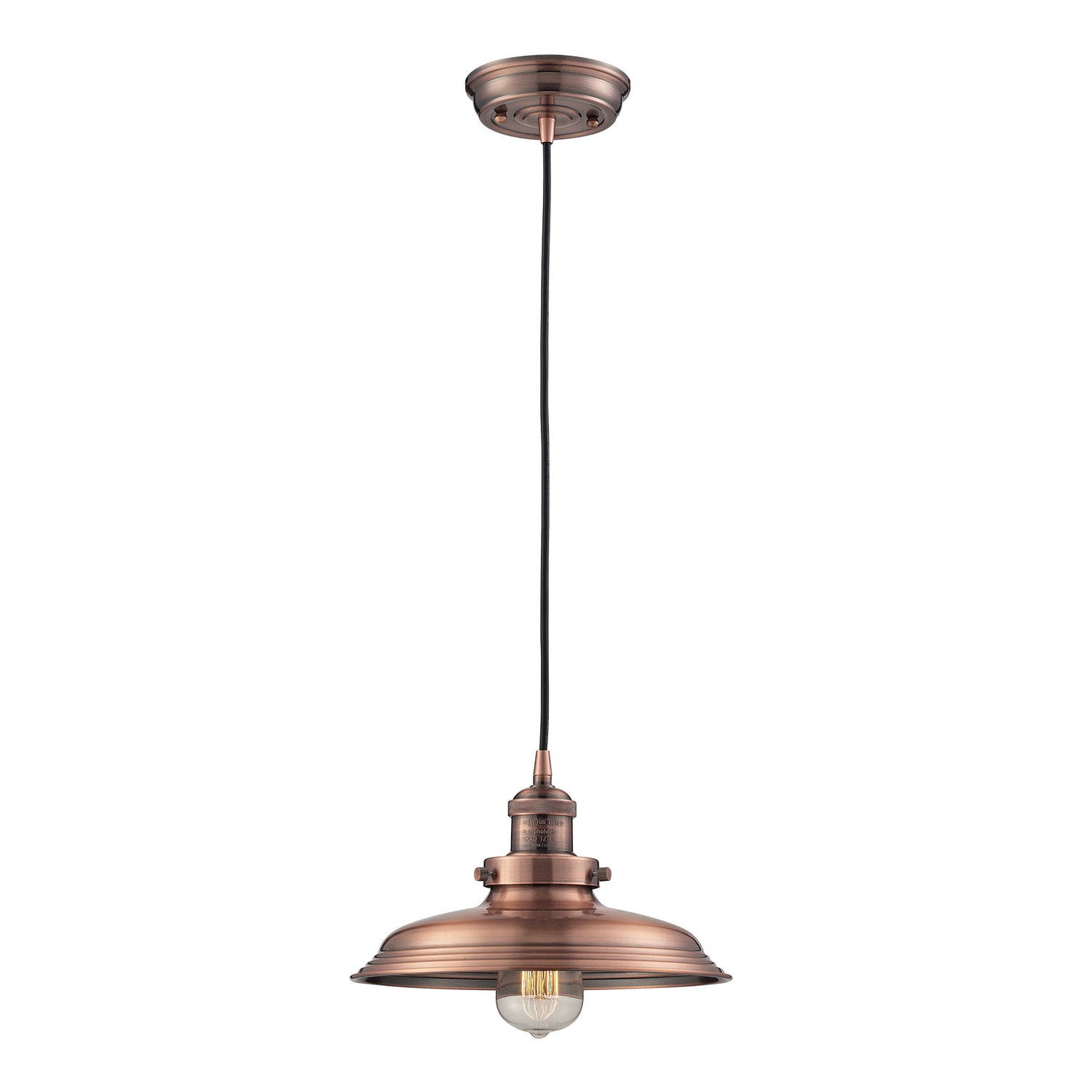 Newberry Pendant in Antique Copper by ELK Lighting 55031-1