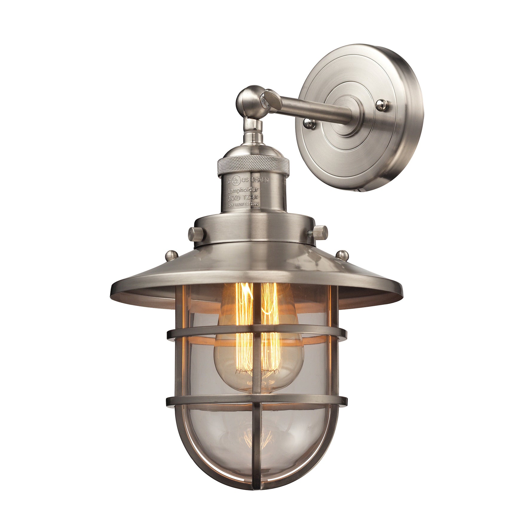 Nautical Seaport Wall Sconce in Oil Rubbed Bronze | Elk Lighting ...