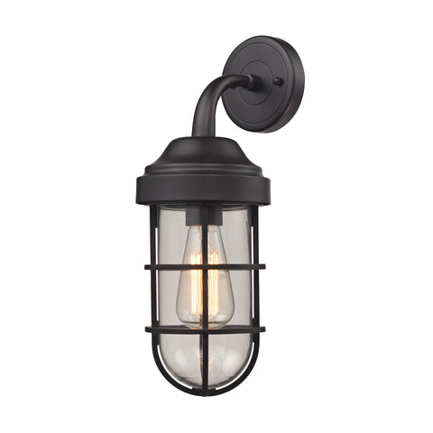 Nautical Seaport Wall Sconce in Oil Rubbed Bronze | Elk Lighting ...