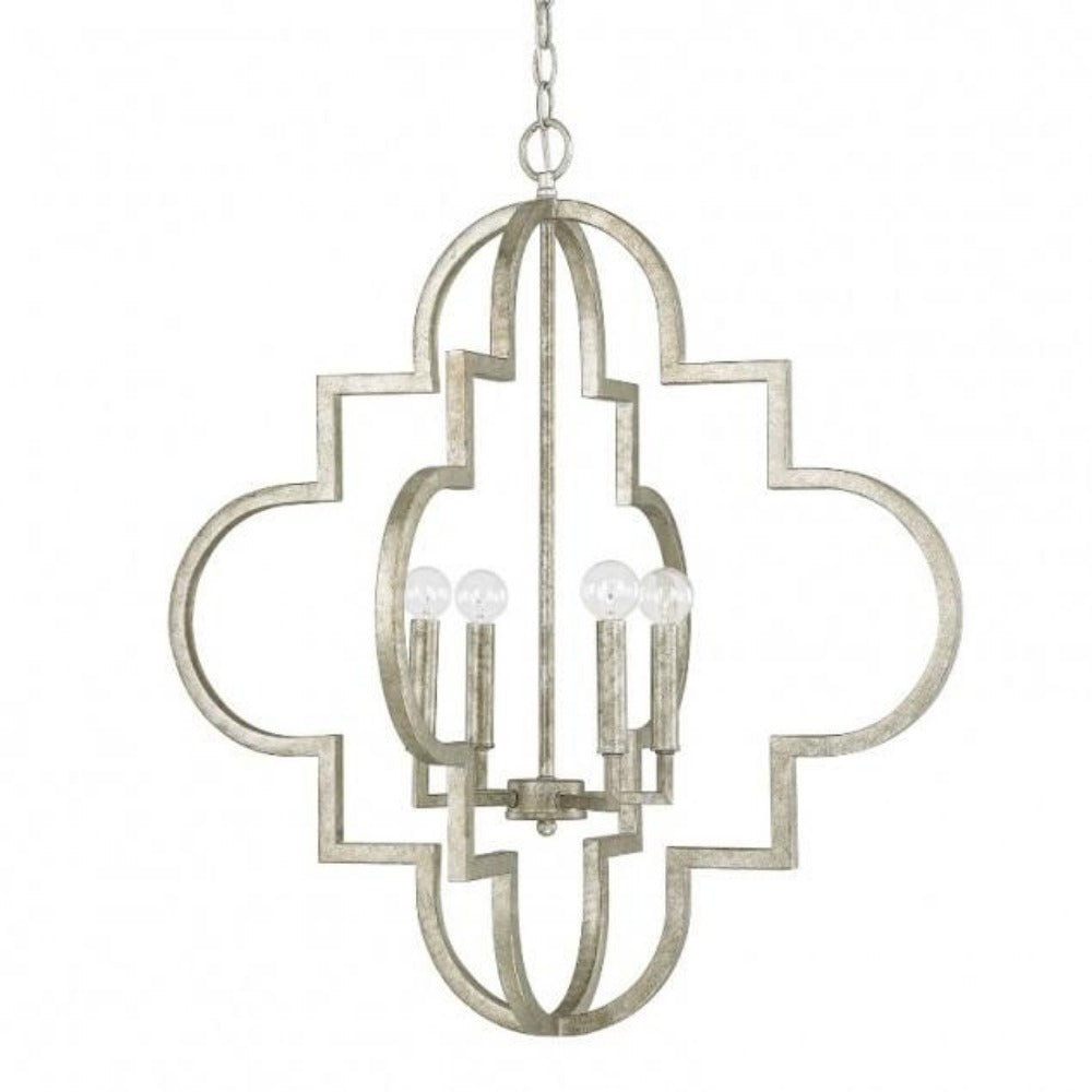 Large Ellis Pendant in Antique Silver by Capital Lighting 4542AS
