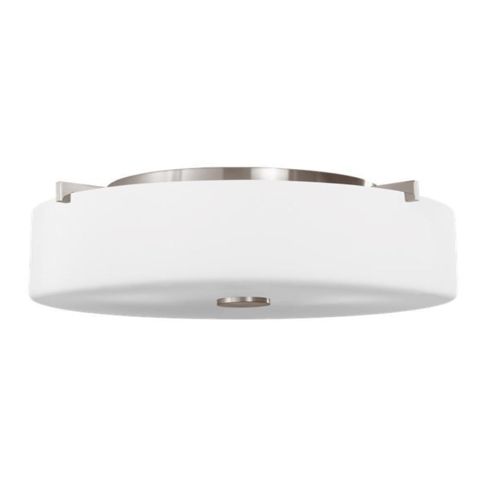 Balboa Flush Mount, Mount, Brushed Nickel