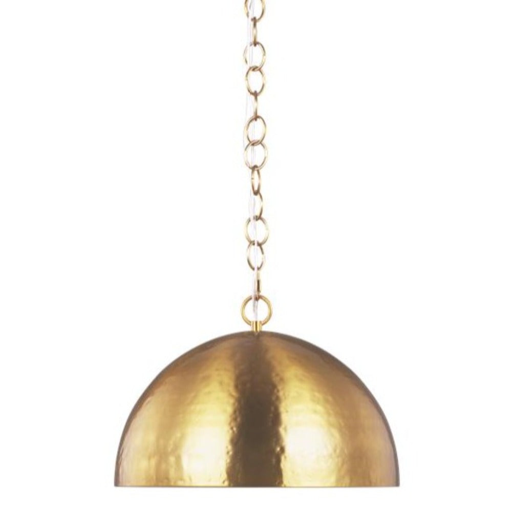 Victoria Pendant, Pendant, Burnished Brass